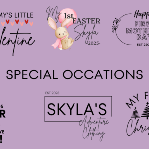 Special Occasions